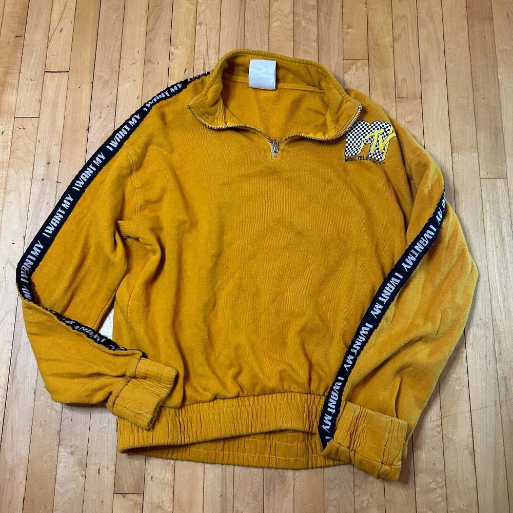 MTV Quarter Zip Pullover